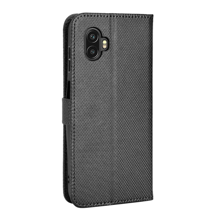 For Samsung Galaxy Xcover6 Pro Diamond Texture Leather Phone Case