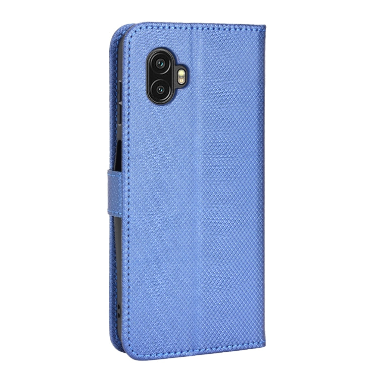 For Samsung Galaxy Xcover6 Pro Diamond Texture Leather Phone Case