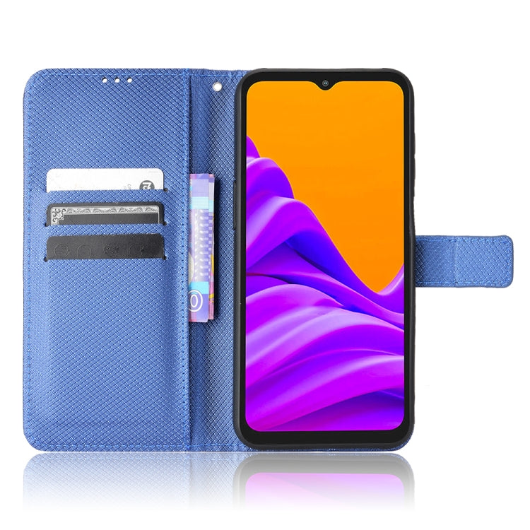 For Samsung Galaxy Xcover6 Pro Diamond Texture Leather Phone Case