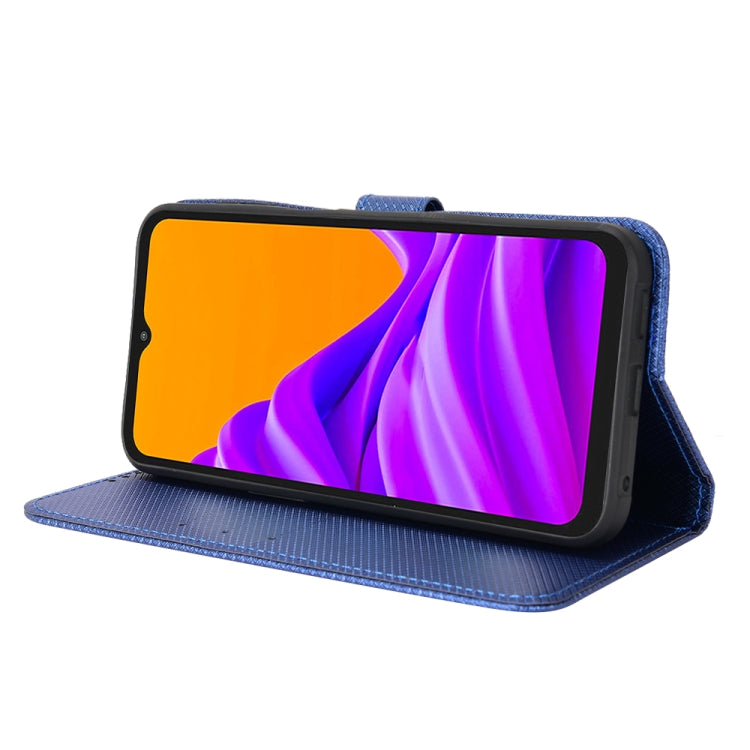 For Samsung Galaxy Xcover6 Pro Diamond Texture Leather Phone Case