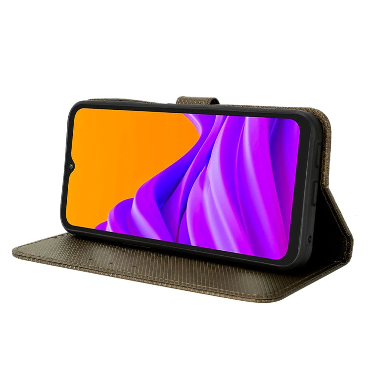 For Samsung Galaxy Xcover6 Pro Diamond Texture Leather Phone Case