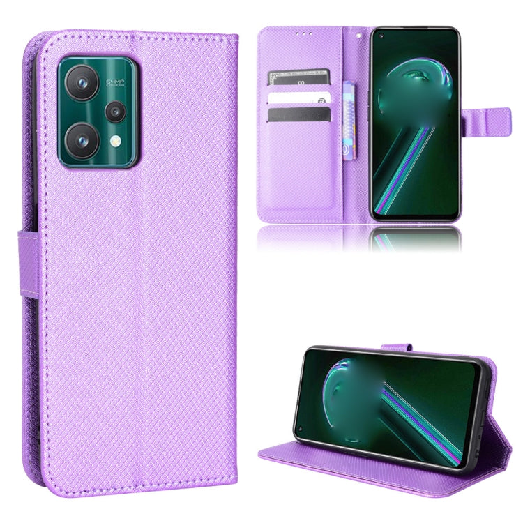 For OnePlus Nord CE 2 Lite 5G / OPPO Realme 9 Pro / 9 5G Diamond Texture Leather Phone Case
