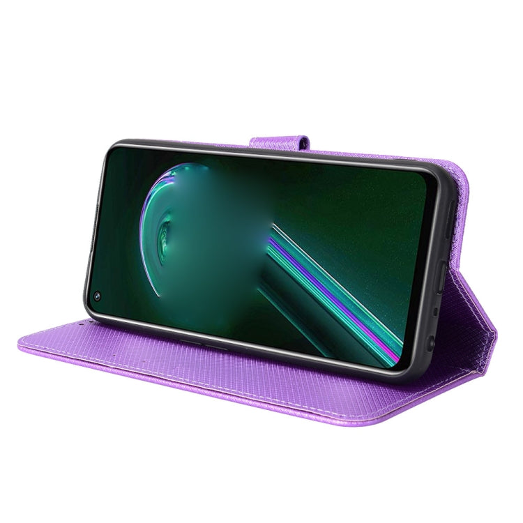 For OnePlus Nord CE 2 Lite 5G / OPPO Realme 9 Pro / 9 5G Diamond Texture Leather Phone Case