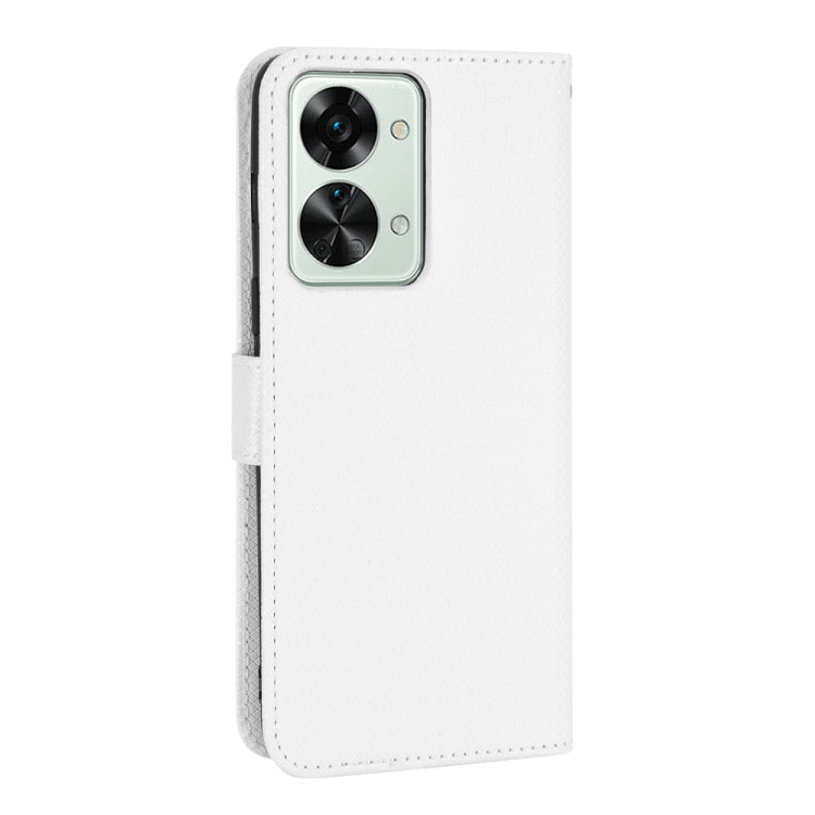 For OnePlus Nord 2T Diamond Texture Leather Phone Case