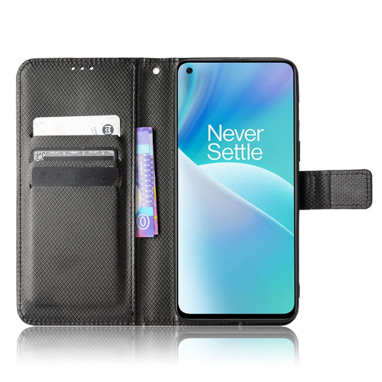 For OnePlus Nord 2T Diamond Texture Leather Phone Case