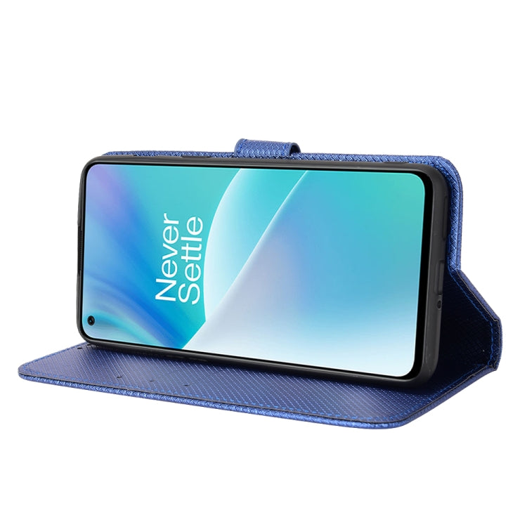 For OnePlus Nord 2T Diamond Texture Leather Phone Case