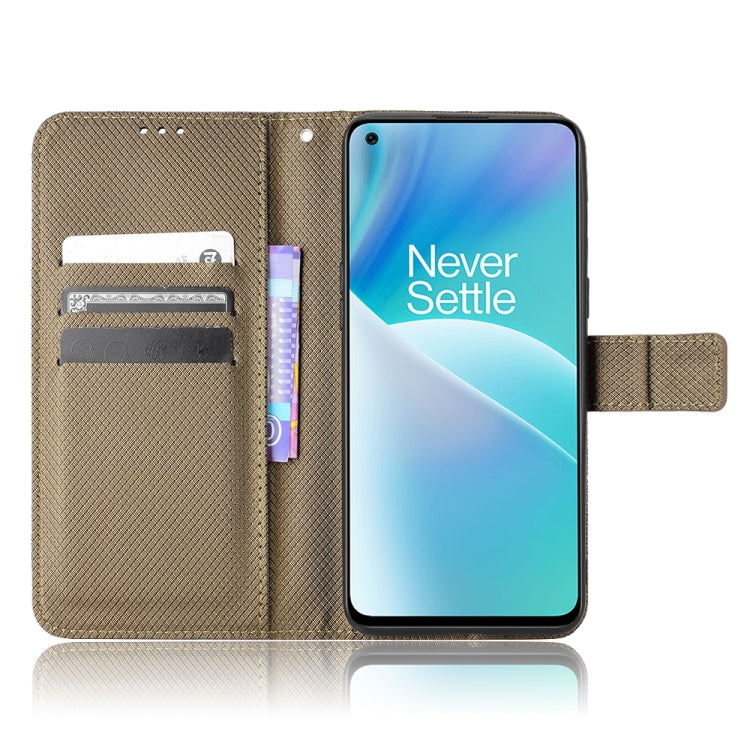 For OnePlus Nord 2T Diamond Texture Leather Phone Case