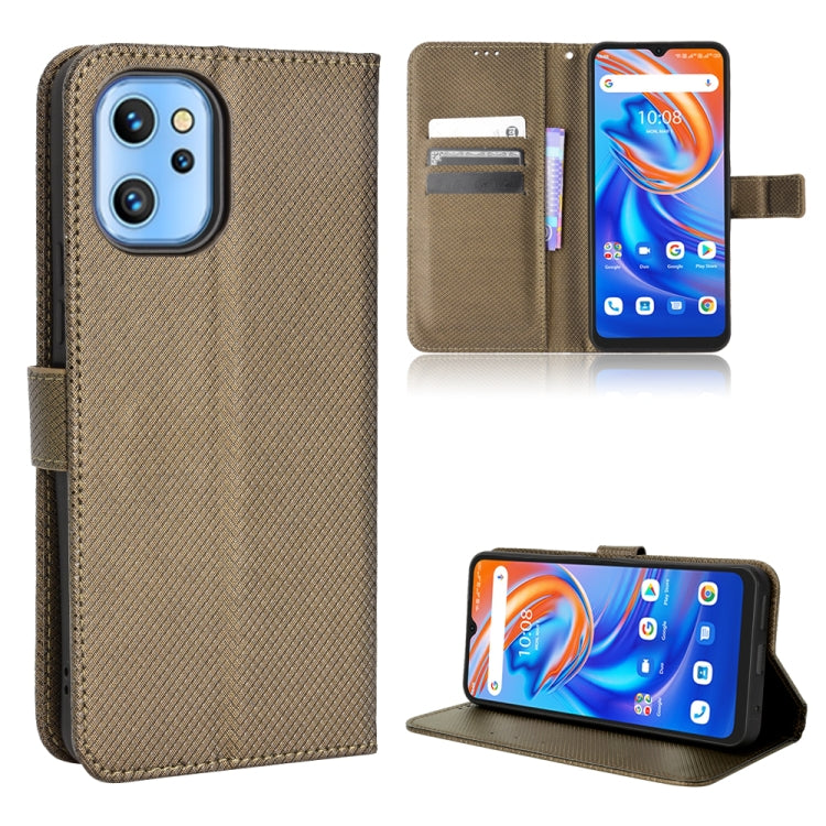 For UMIDIGI A13 / A13 Pro / A13S Diamond Texture Leather Phone Case