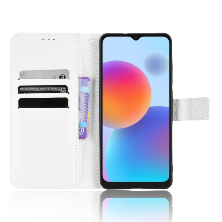 For ZTE Blade A52 Diamond Texture Leather Phone Case
