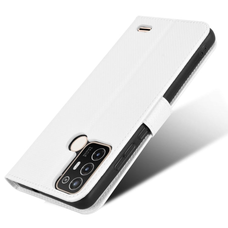 For ZTE Blade A52 Diamond Texture Leather Phone Case