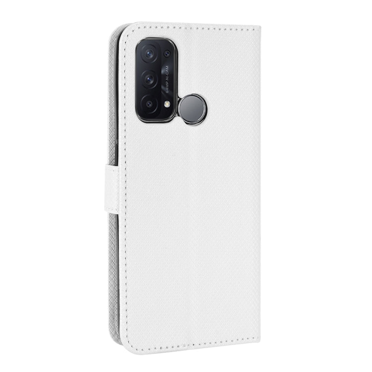 For OPPO Reno5 A Diamond Texture Leather Phone Case