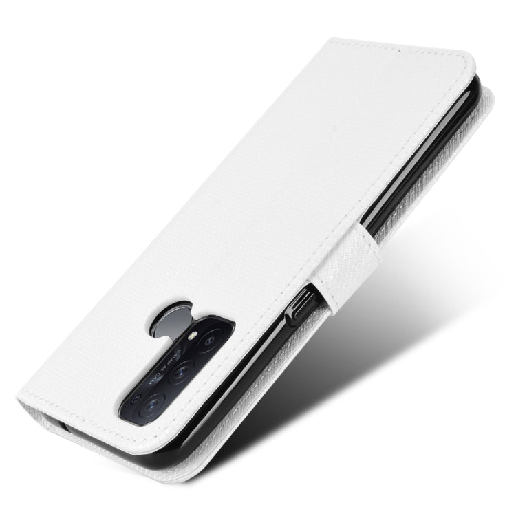 For OPPO Reno5 A Diamond Texture Leather Phone Case