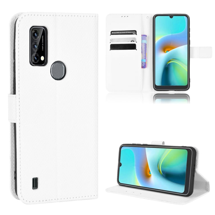 For Blackview A50 Diamond Texture Leather Phone Case