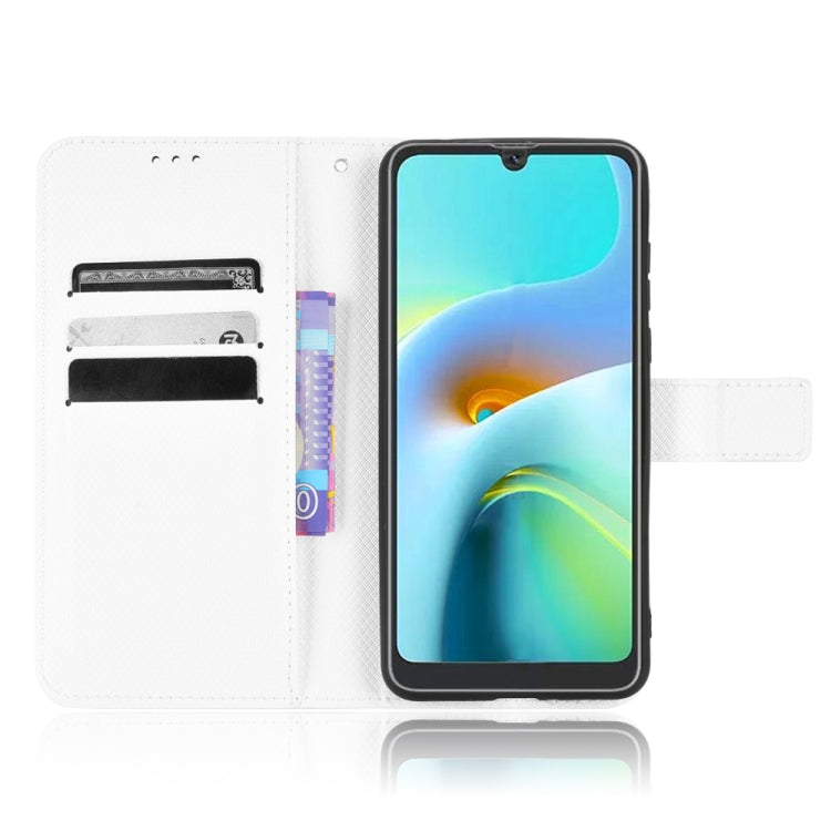 For Blackview A50 Diamond Texture Leather Phone Case