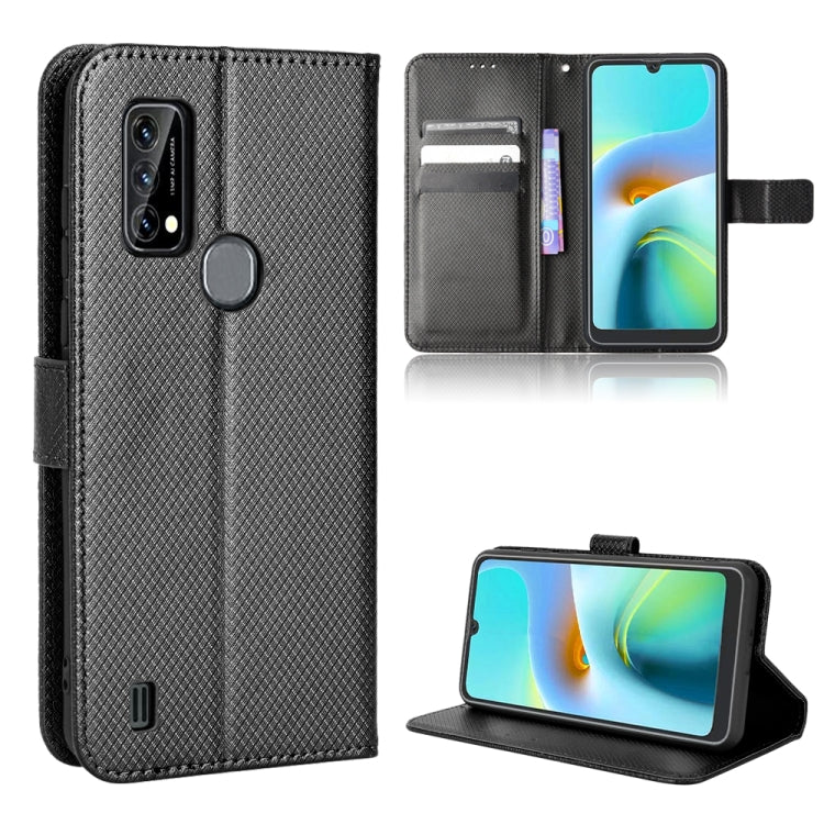 For Blackview A50 Diamond Texture Leather Phone Case