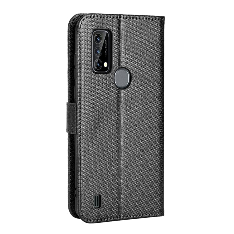 For Blackview A50 Diamond Texture Leather Phone Case
