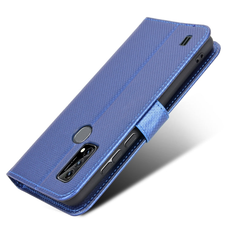 For Blackview A50 Diamond Texture Leather Phone Case