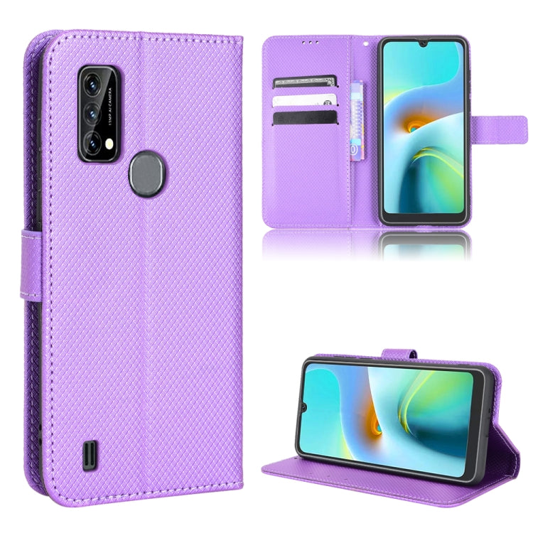 For Blackview A50 Diamond Texture Leather Phone Case