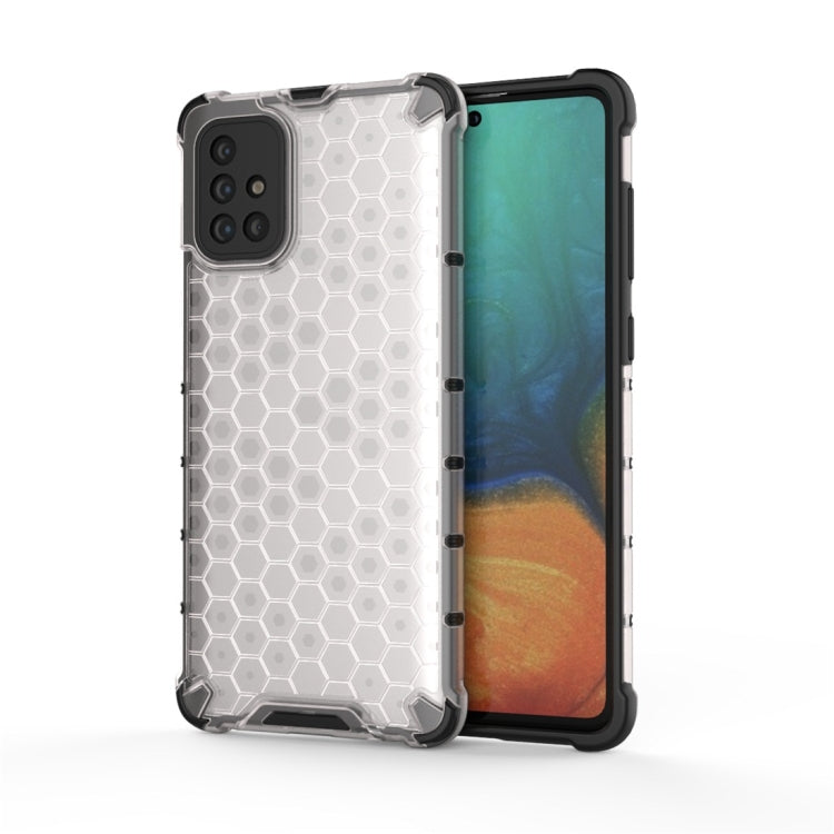 For Calaxy A71 PC + TPU Honeycomb Drop Protection Case