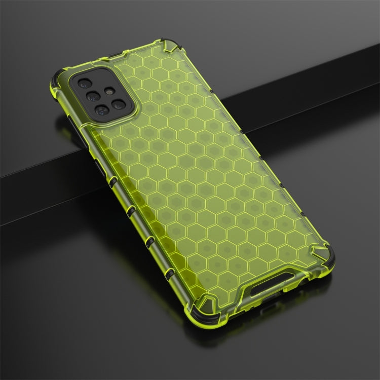 For Calaxy A71 PC + TPU Honeycomb Drop Protection Case