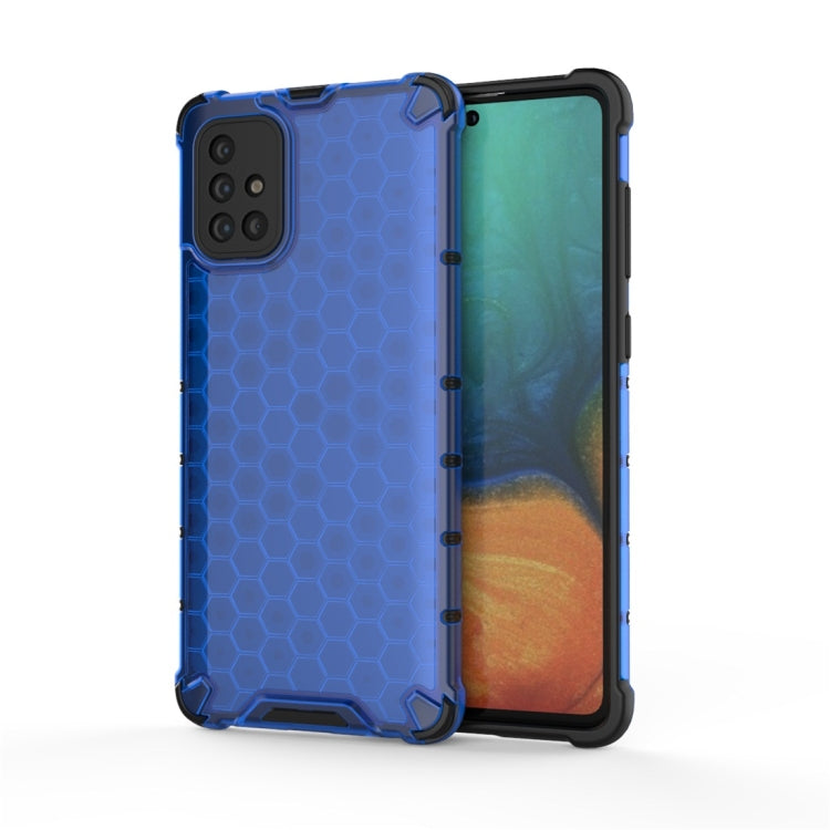 For Calaxy A71 PC + TPU Honeycomb Drop Protection Case
