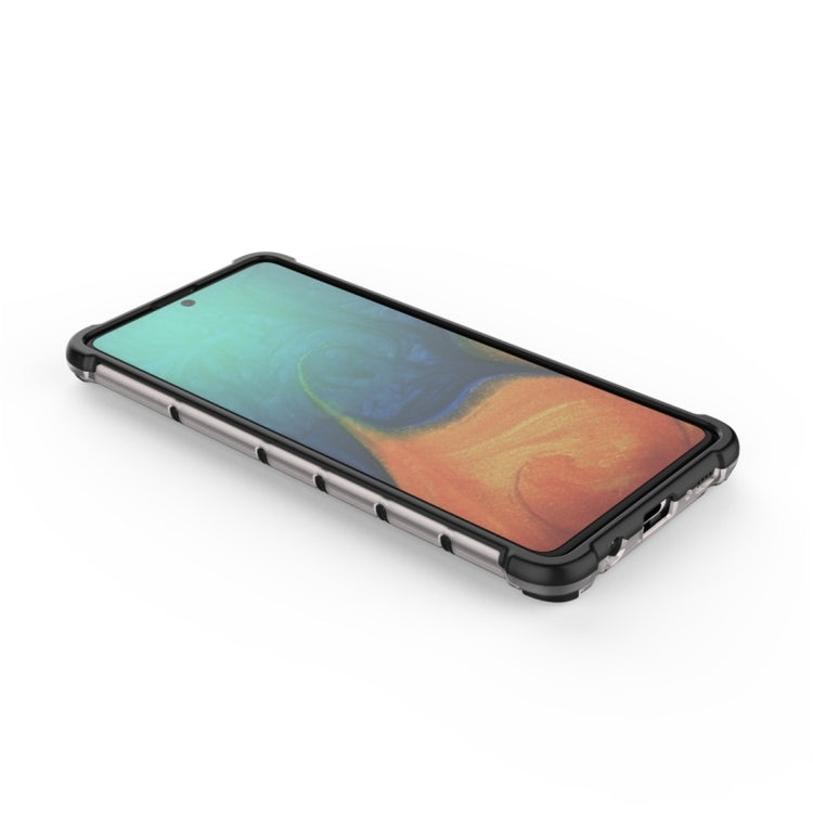 For Calaxy A71 PC + TPU Honeycomb Drop Protection Case