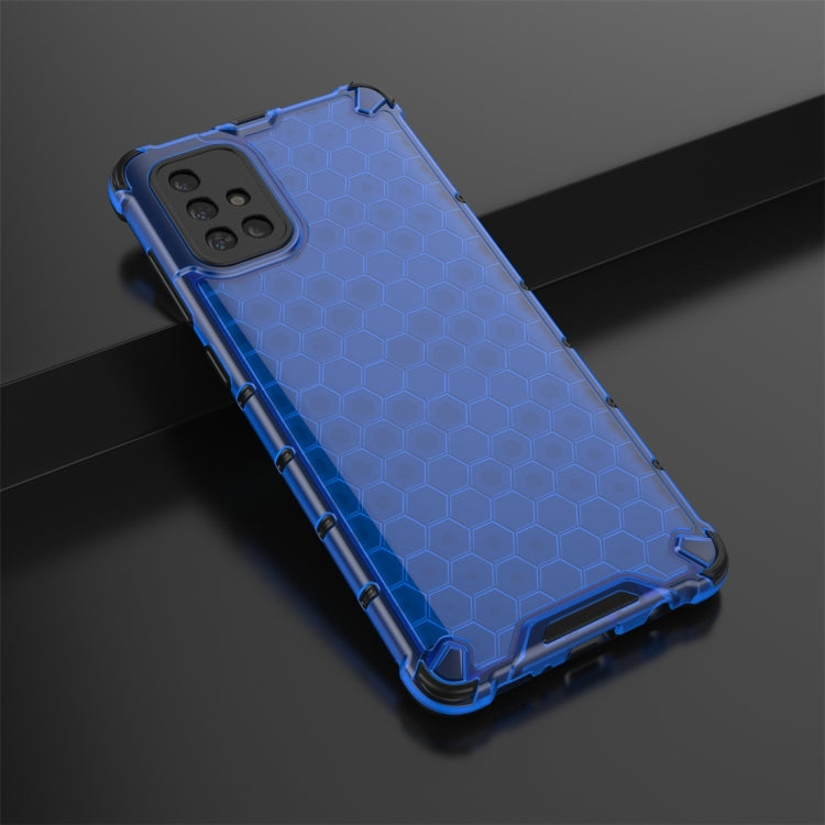 For Calaxy A71 PC + TPU Honeycomb Drop Protection Case