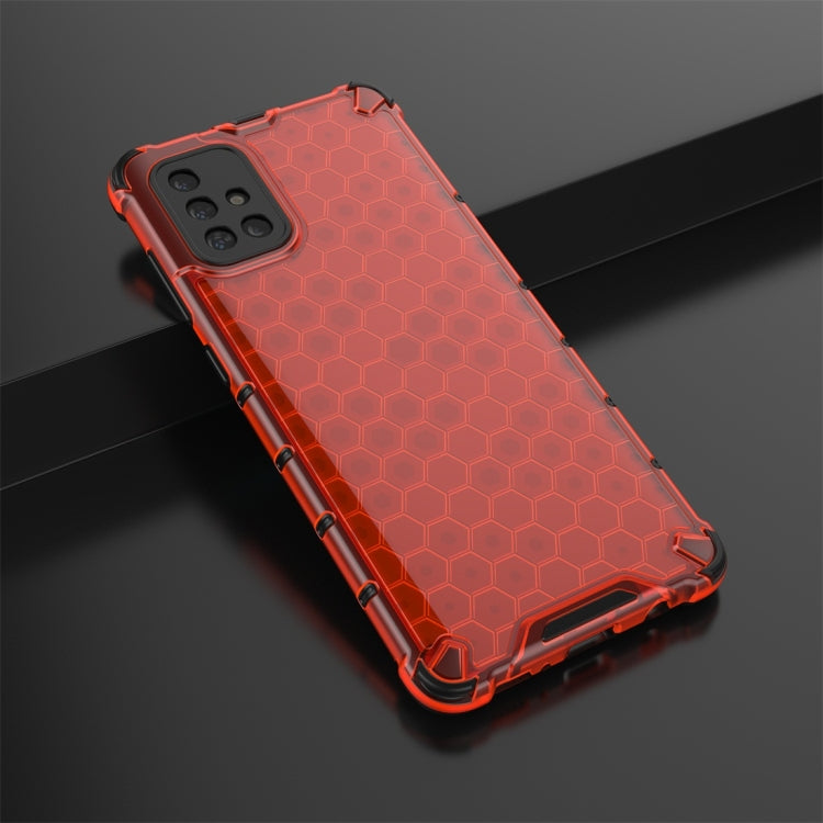 For Calaxy A71 PC + TPU Honeycomb Drop Protection Case