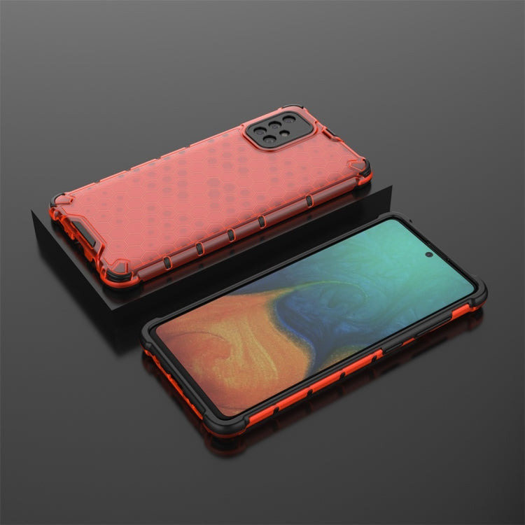For Calaxy A71 PC + TPU Honeycomb Drop Protection Case