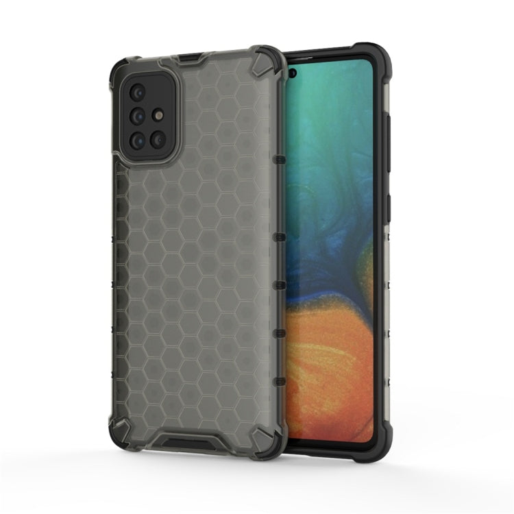 For Calaxy A71 PC + TPU Honeycomb Drop Protection Case