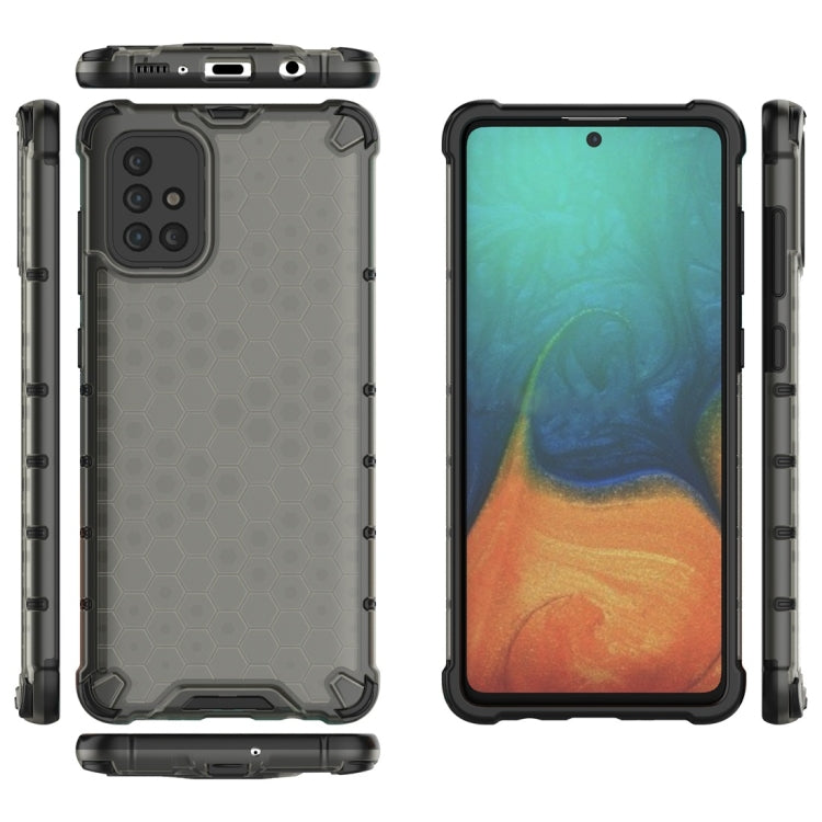For Calaxy A71 PC + TPU Honeycomb Drop Protection Case