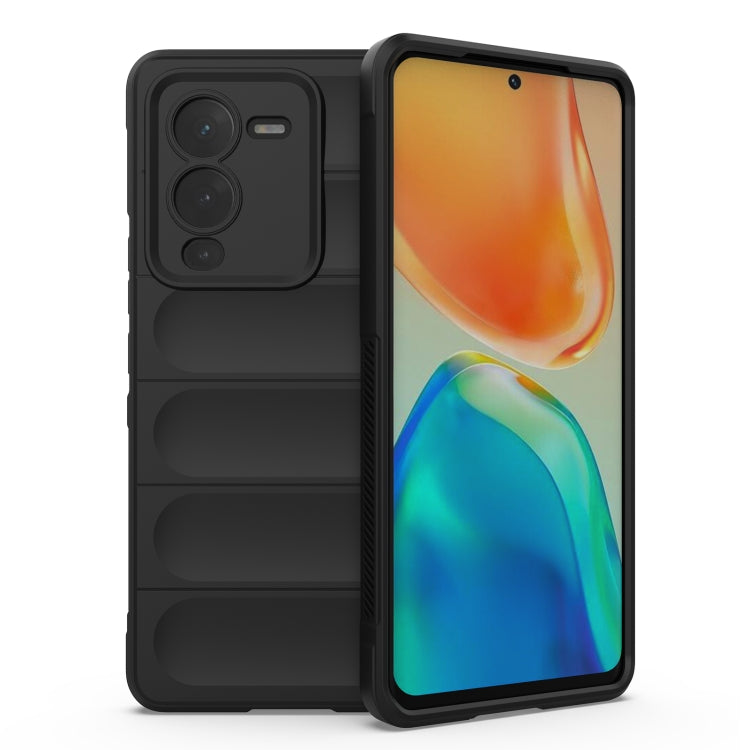For vivo S15 Pro 5G Magic Shield TPU + Flannel Phone Case