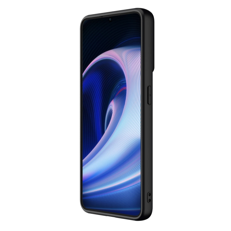 For OnePlus Ace 5G/10R 5G NILLKIN 3D Textured Nylon Fiber TPU Phone Case(Black)