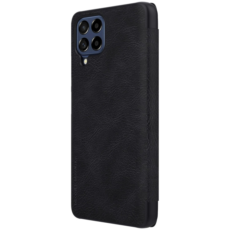 For Samsung Galaxy M53 5G NILLKIN QIN Series Crazy Horse Texture Leather Phone Case