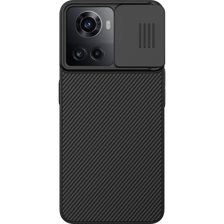For OnePlus Ace 5G/10R 5G NILLKIN Black Mirror Series Camshield PC Phone Case