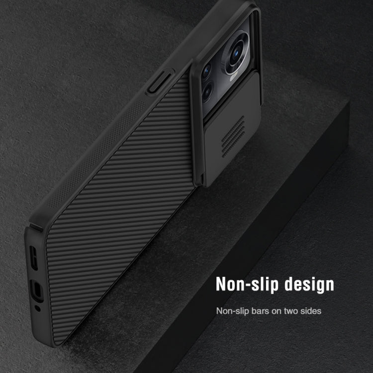 For OnePlus Ace 5G/10R 5G NILLKIN Black Mirror Series Camshield PC Phone Case