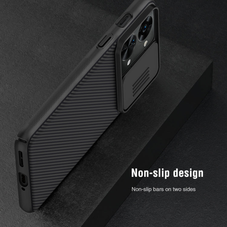 For OnePlus Nord 2T 5G NILLKIN Black Mirror Series Camshield PC Phone Case