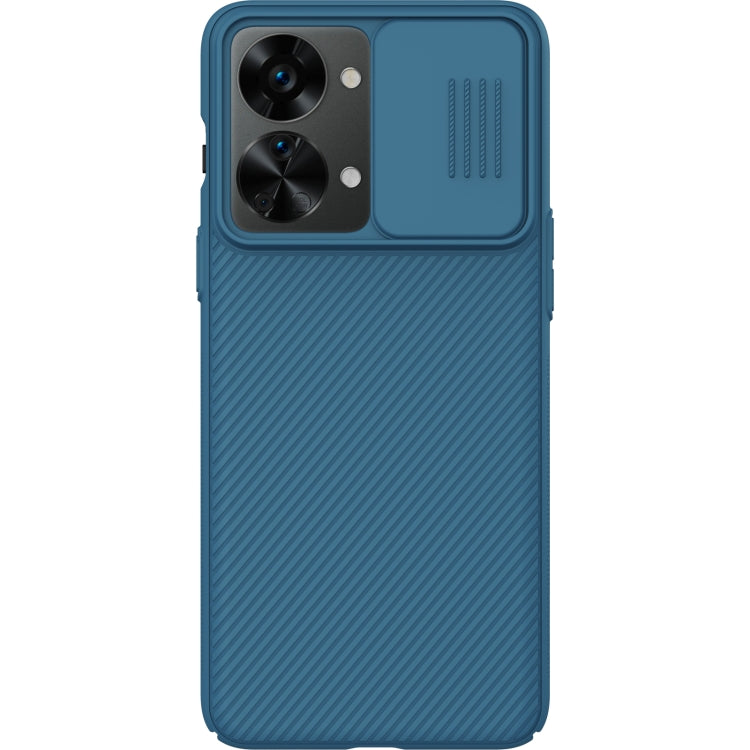 For OnePlus Nord 2T 5G NILLKIN Black Mirror Series Camshield PC Phone Case