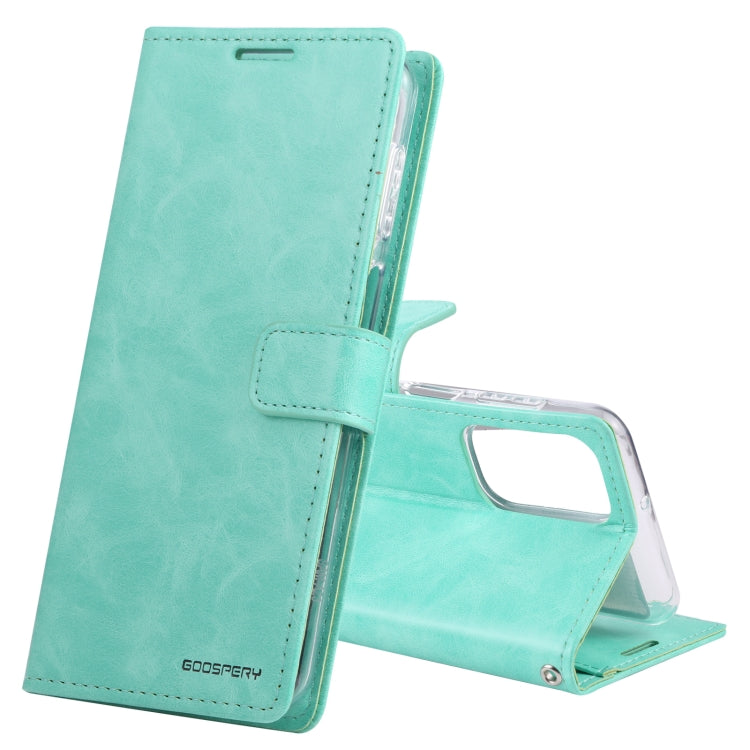 For Samsung Galaxy A23 GOOSPERY BLUE MOON Crazy Horse Texture Leather Phone Case