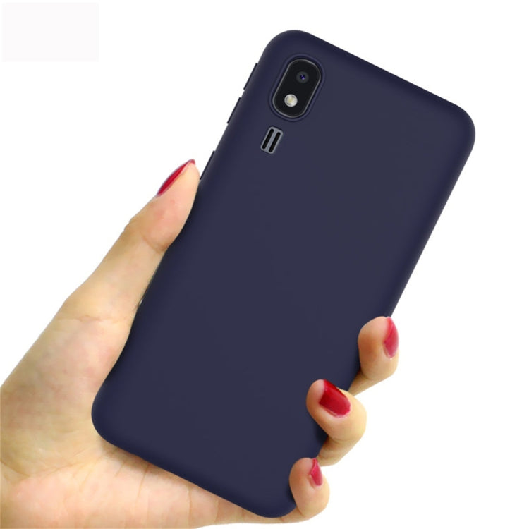 For Galaxy A2 Core IMAK UC-1 Series Shockproof Frosted TPU Protective Case(Blue)