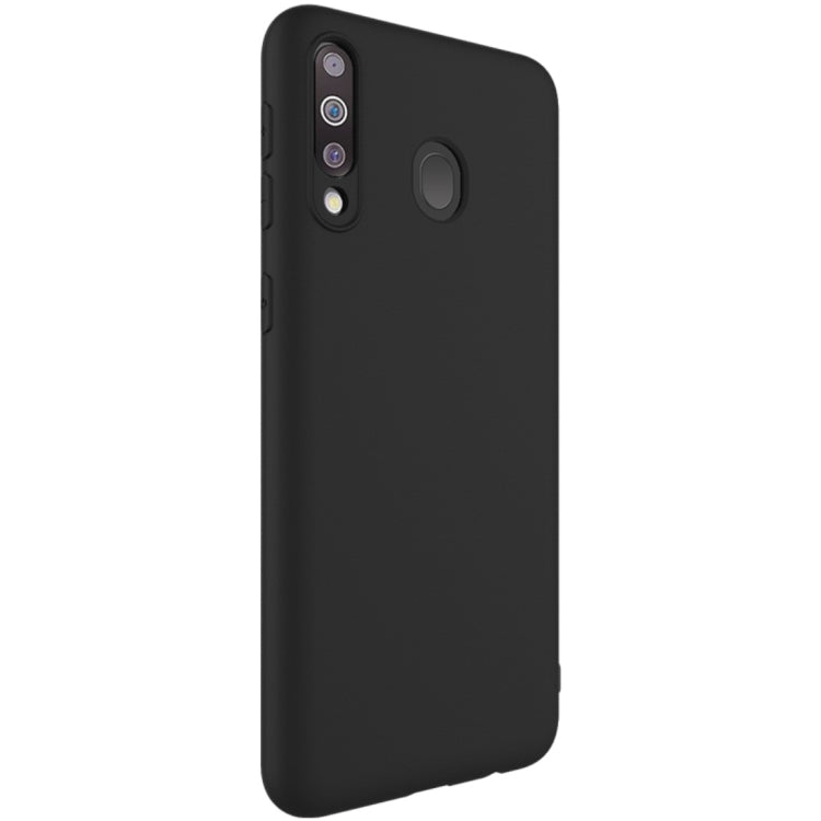 For Galaxy M30 / A40S IMAK UC-1 Series Shockproof Frosted TPU Protective Case(Black)