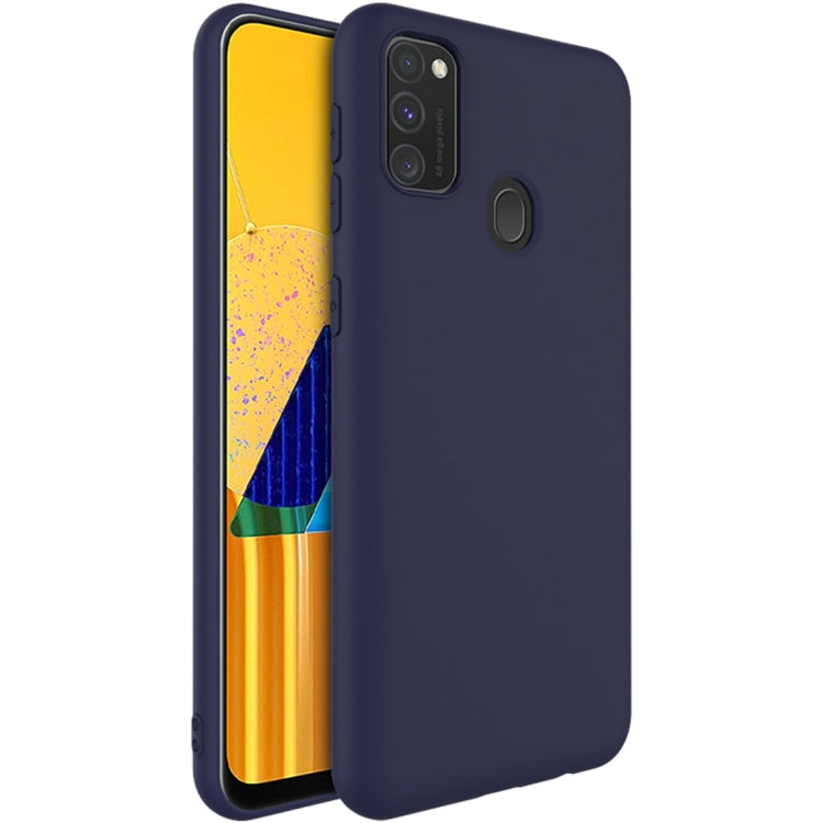 For Galaxy M30S IMAK UC-1 Series Shockproof Frosted TPU Protective Case
