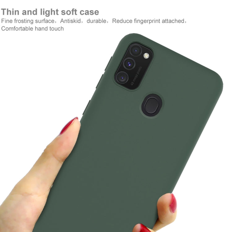 For Galaxy M30S IMAK UC-1 Series Shockproof Frosted TPU Protective Case