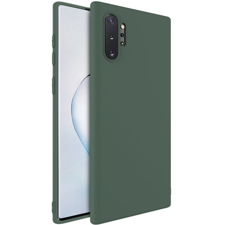 For Galaxy Note 10+ IMAK UC-1 Series Shockproof Frosted TPU Protective Case(Green)