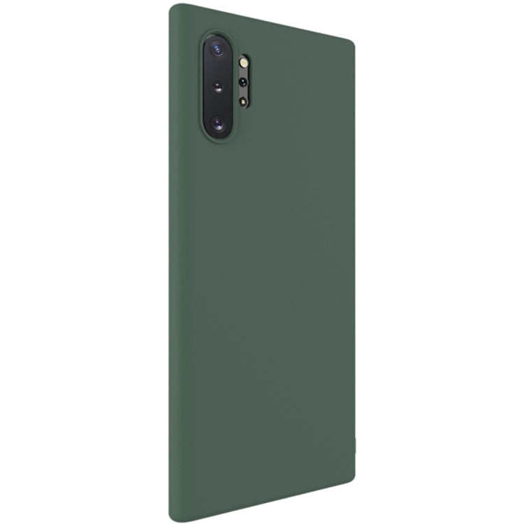For Galaxy Note 10+ IMAK UC-1 Series Shockproof Frosted TPU Protective Case(Green)