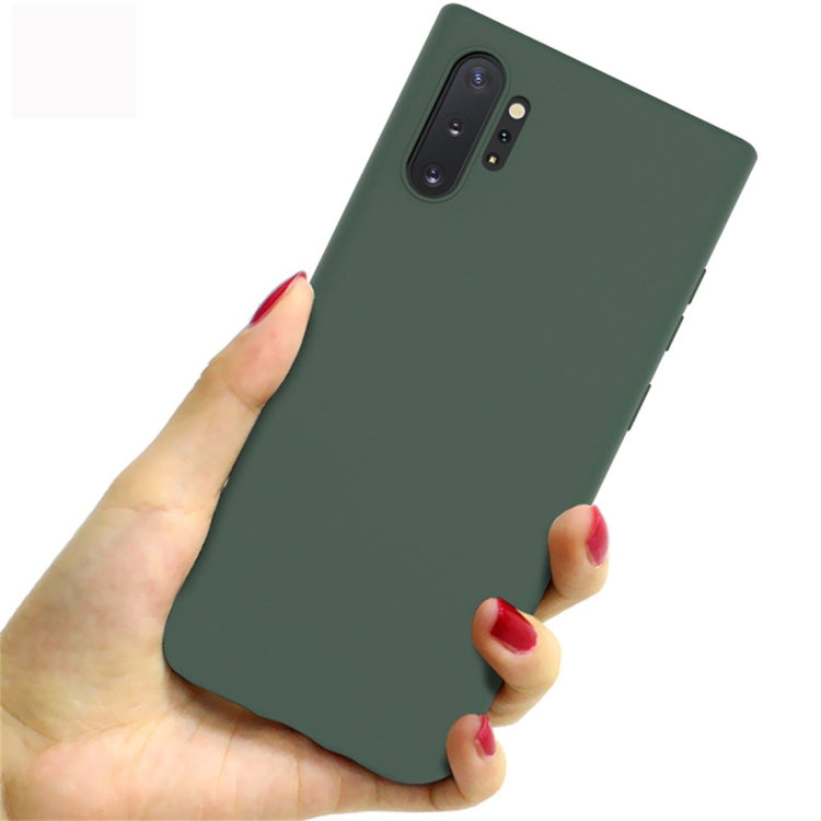 For Galaxy Note 10+ IMAK UC-1 Series Shockproof Frosted TPU Protective Case(Green)