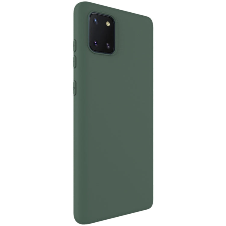 For Galaxy Note 10 Lite / A81 IMAK UC-1 Series Shockproof Frosted TPU Protective Case(Green)