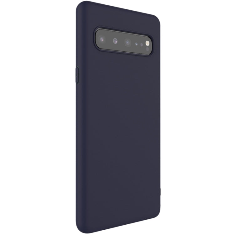 For Galaxy S10 5G IMAK UC-1 Series Shockproof Frosted TPU Protective Case(Blue)