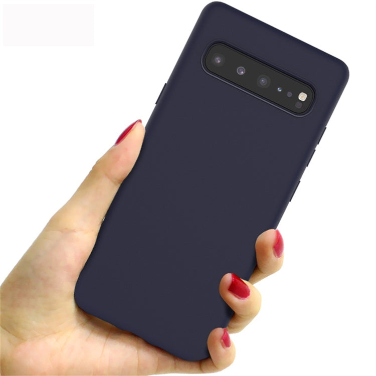 For Galaxy S10 5G IMAK UC-1 Series Shockproof Frosted TPU Protective Case(Blue)