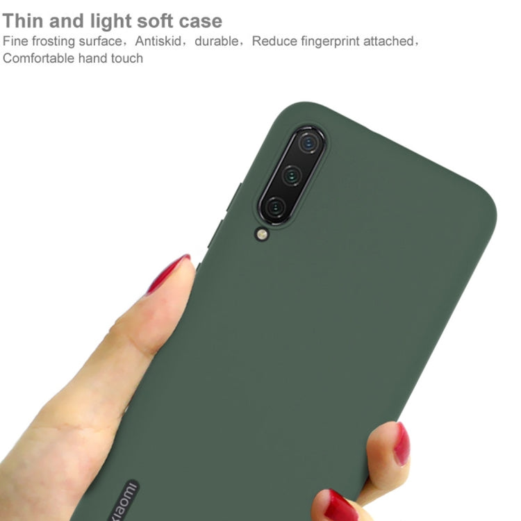 For Xiaomi Mi CC9 / 9 Lite IMAK UC-1 Series Shockproof Frosted TPU Protective Case(Blue)